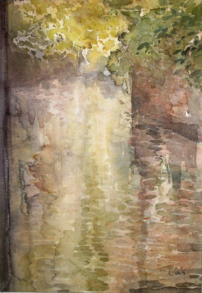 Langs het water - Gent 37x25